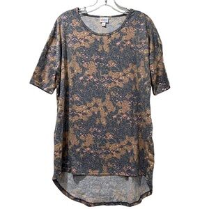 Lularoe Irma Small Medium Longline Paisley Print Tunic Top NWT Y